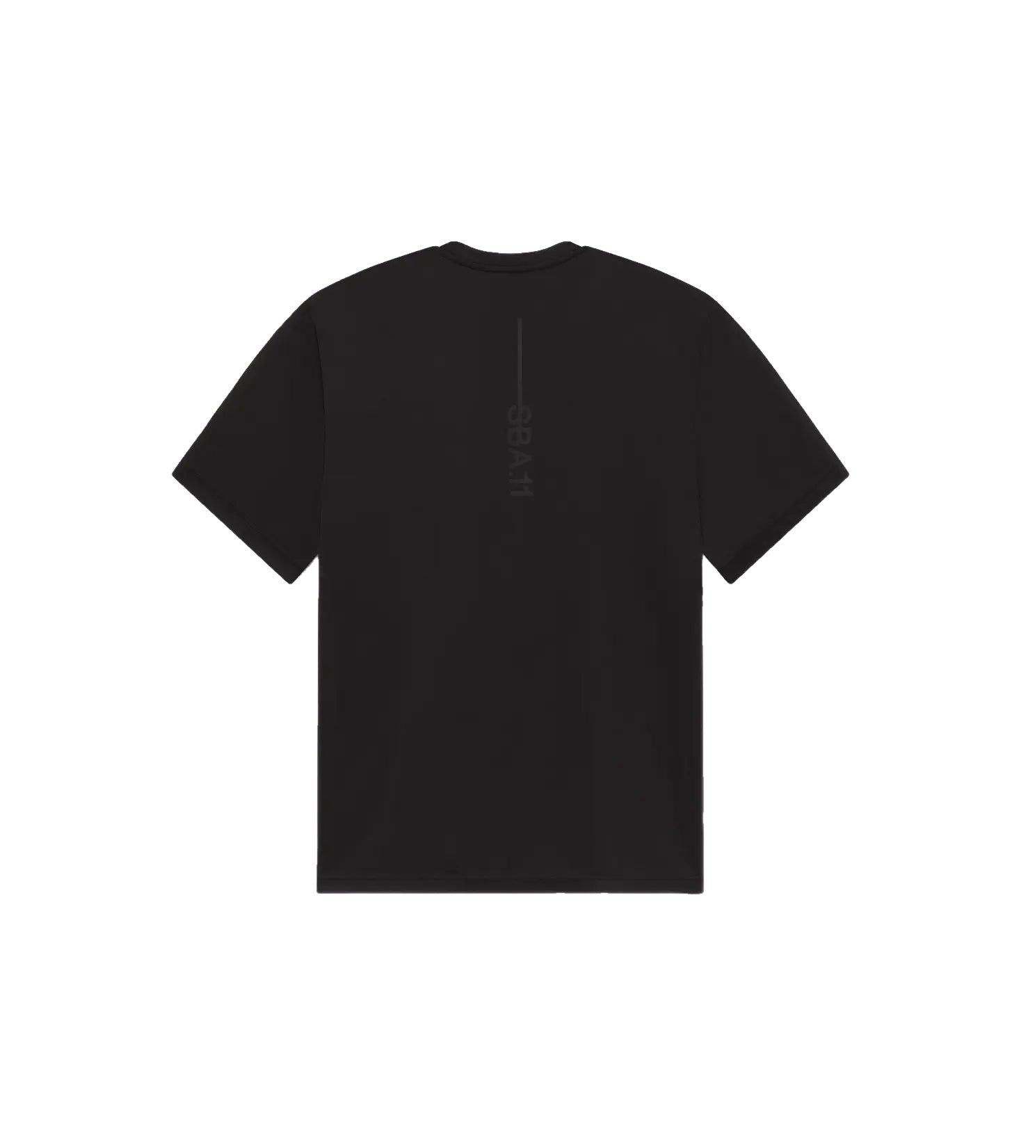 Bristol Tee - Black Out back flat lay