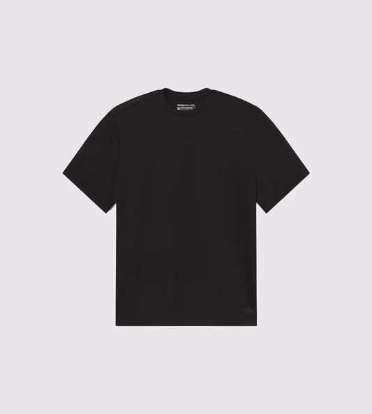 [Color: Black Out] Front flatlay image of the Bristol Tee