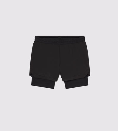 [Color: Black Out] a flat lay image of the Hawaii Shorts, front view