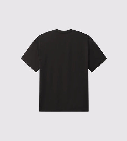 [Color: Black Out] a flat lay image of the Rome Fighter Shirt, back side view
