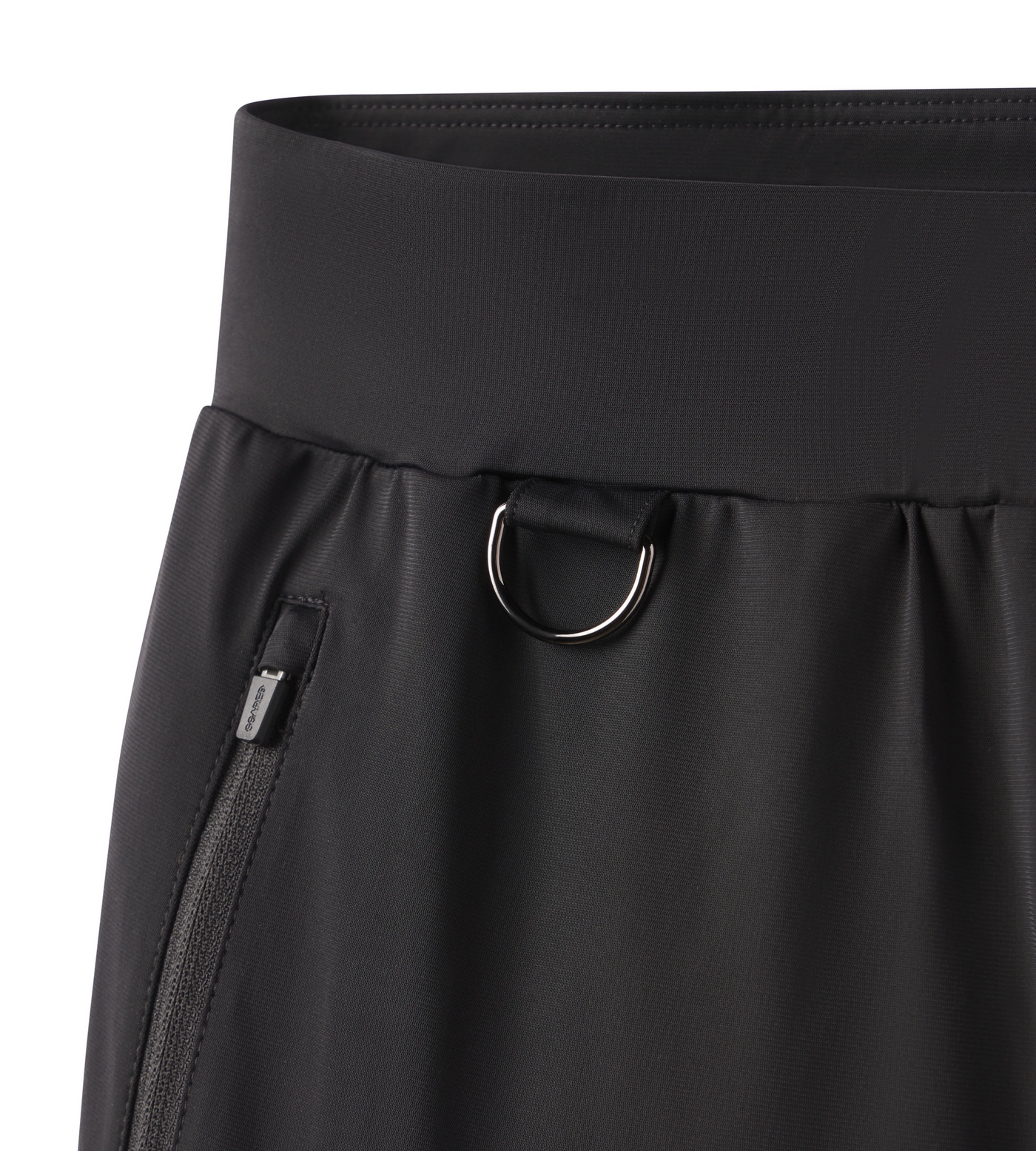 Dubai Cargo fabric and hardware detail