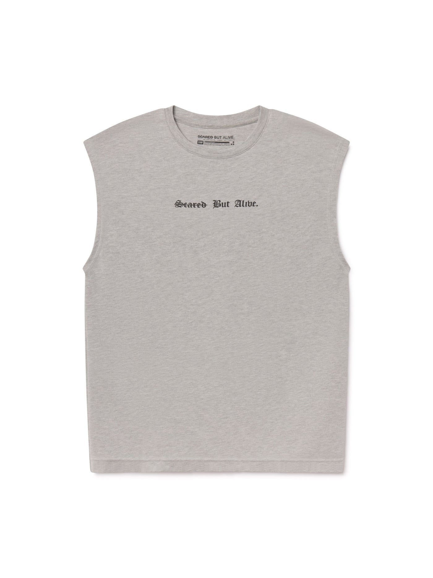 London Tank Shadow Heather front flat lay