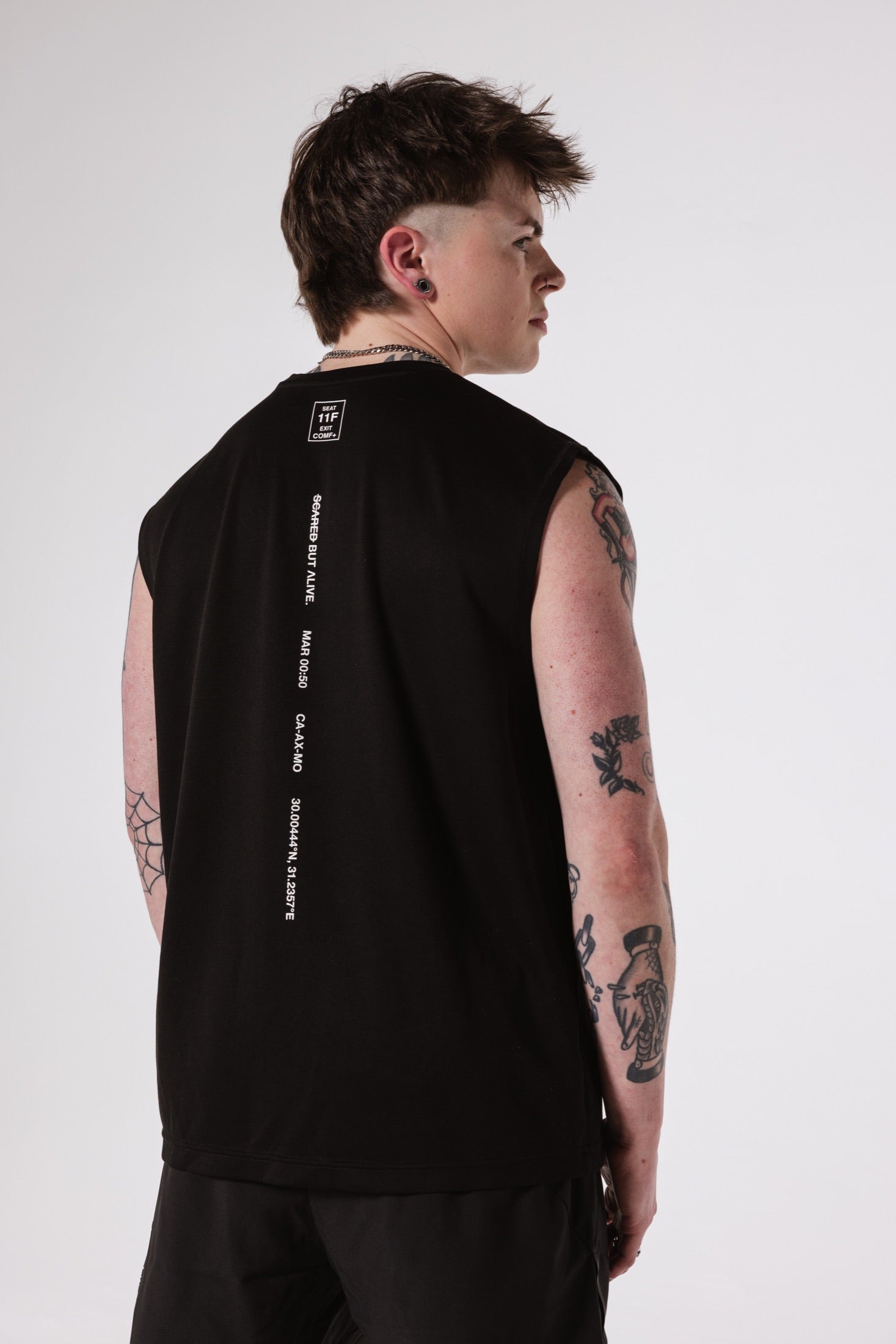 London Tank Black Out back angle