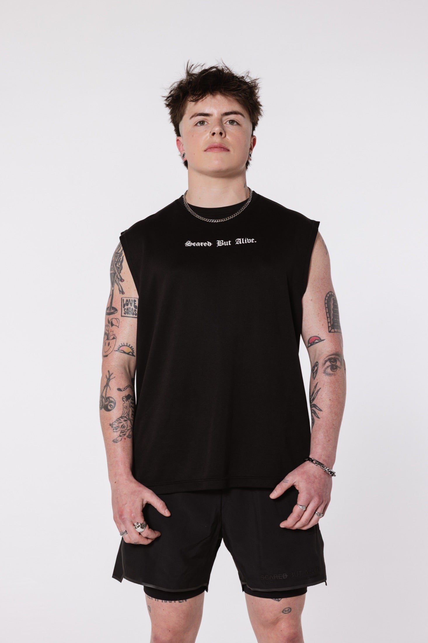 London Tank Black Out full body fit
