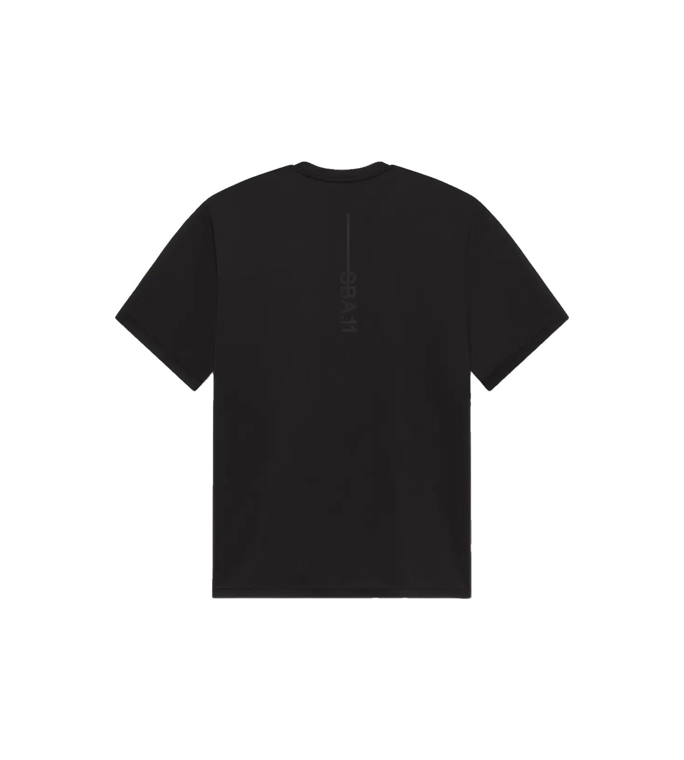 Bristol Tee - Black Out back flat lay