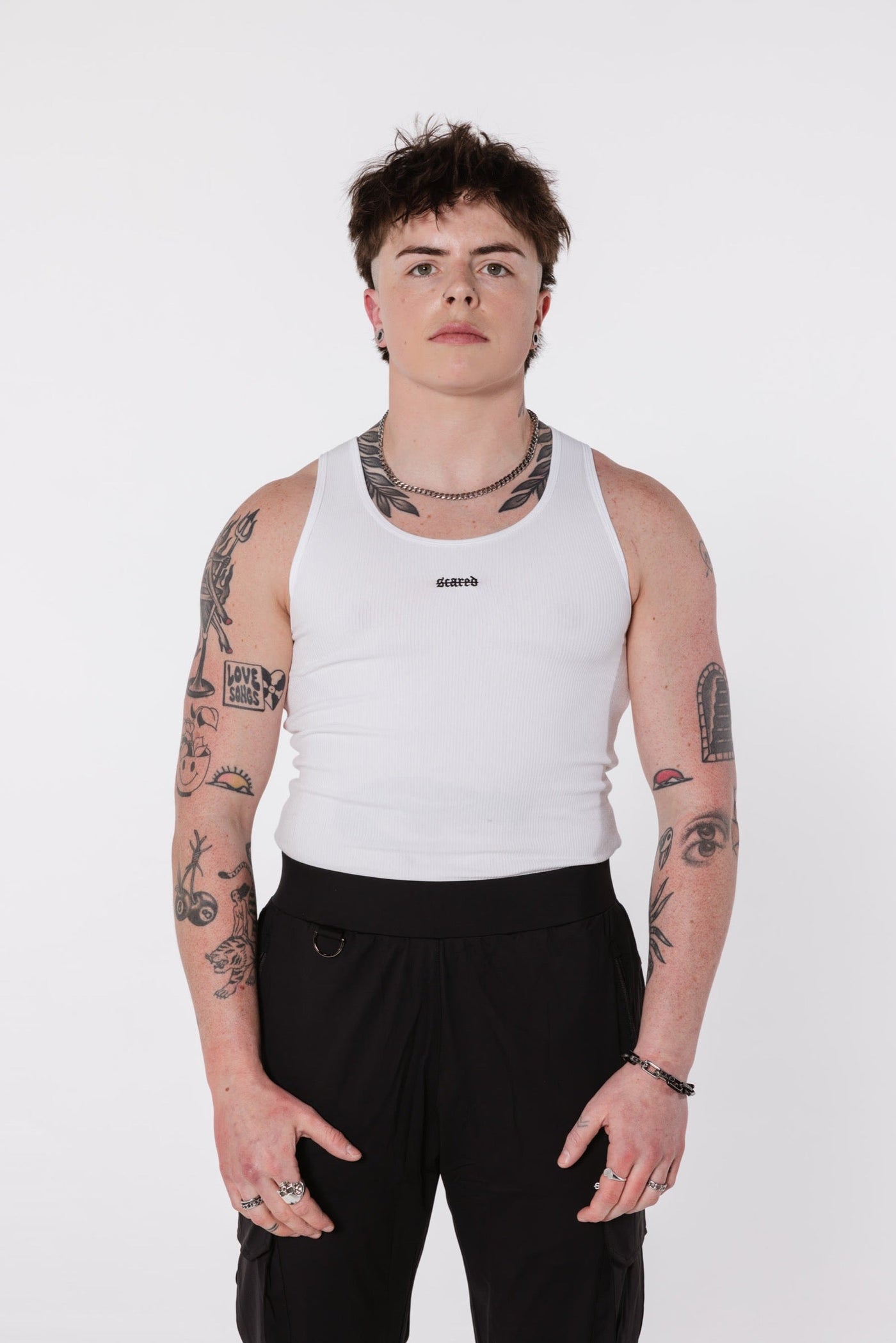 Ibiza Rib Tank White Space studio front fit