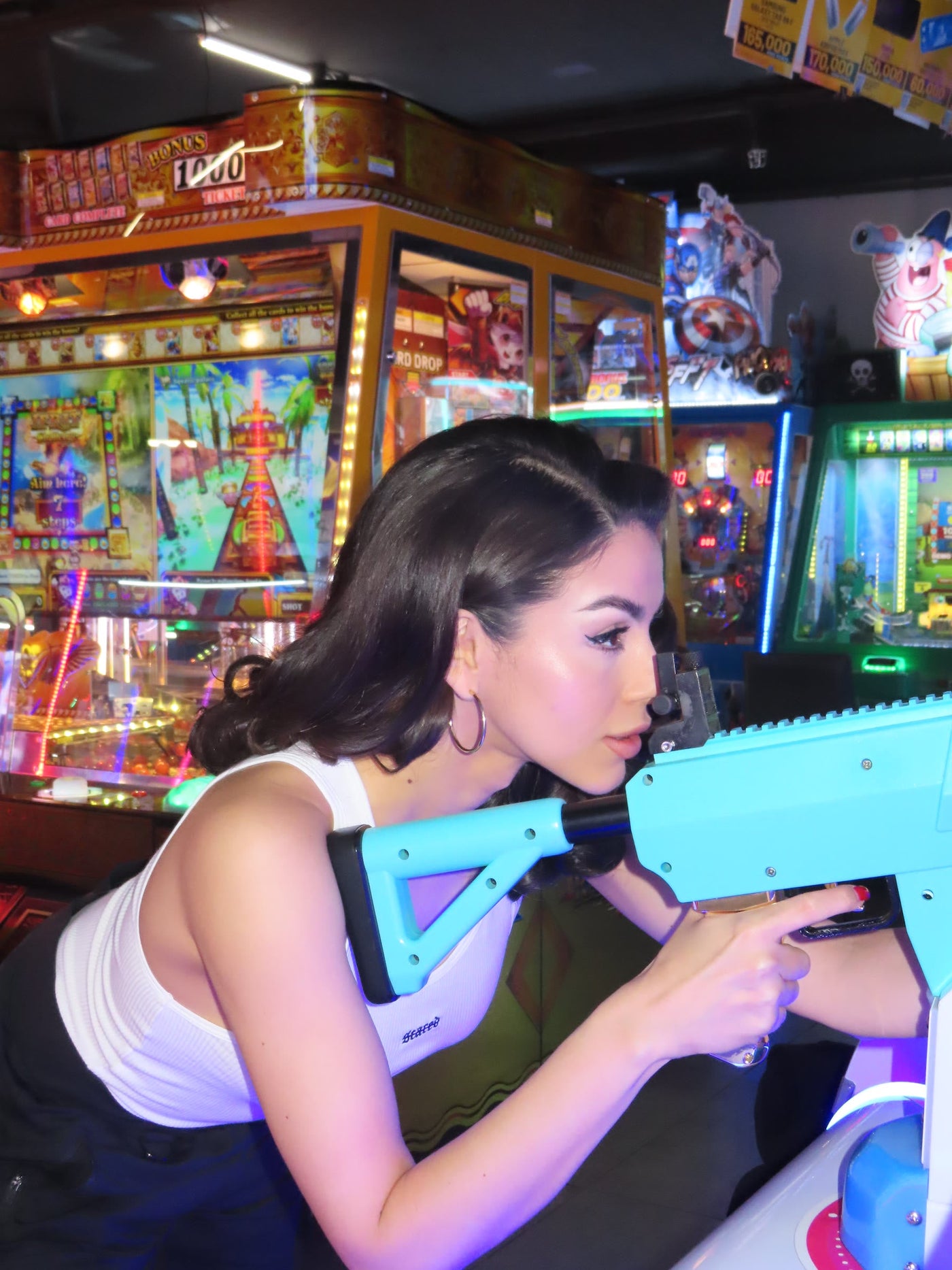 Ibiza Rib Tank White Space arcade fit