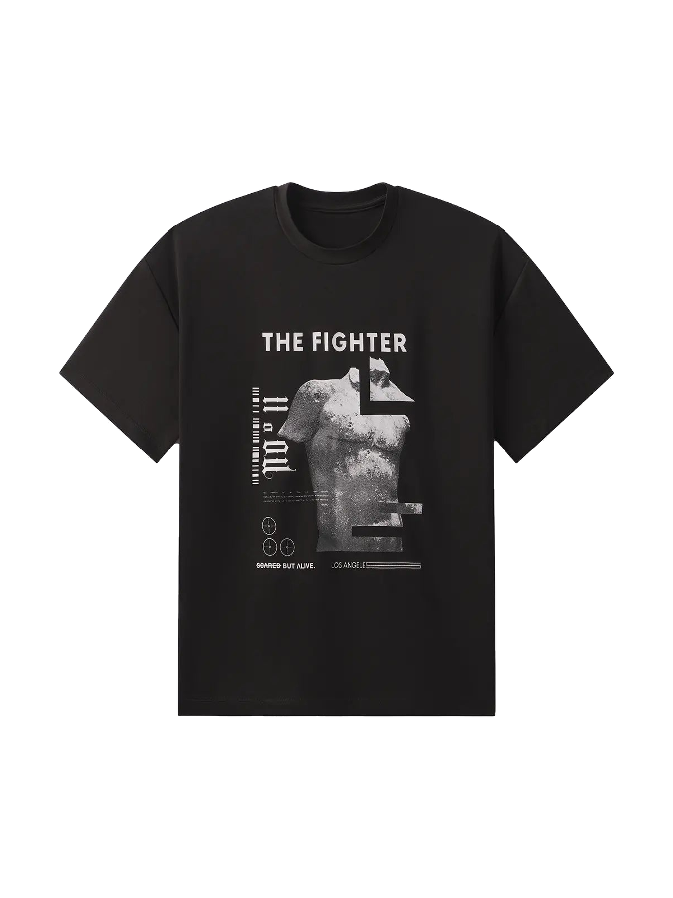Fighter Tee Black Out